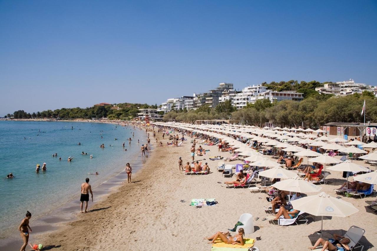 Thelfi Luxury Studio In Attica - Close To Varkiza Beach - Sea View Vári المظهر الخارجي الصورة